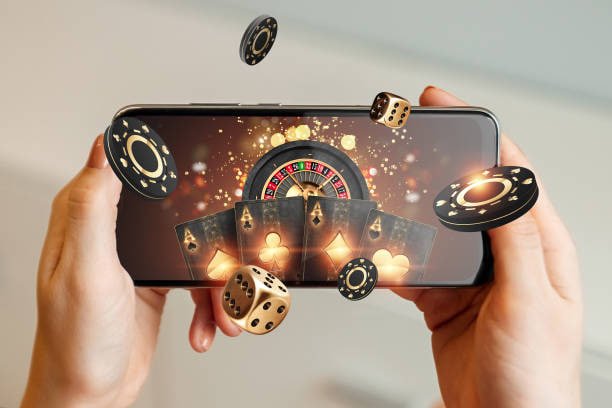 Filipino mobile player using ph889 app on Android smartphone outdoors